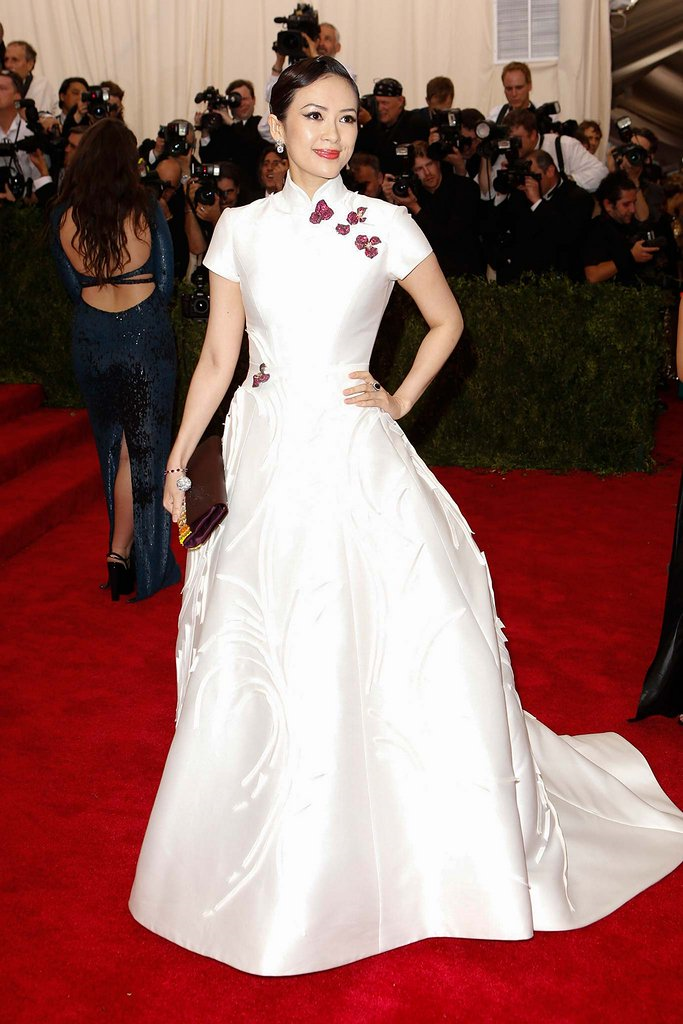 Zhang Ziyi in Carolina Herrera