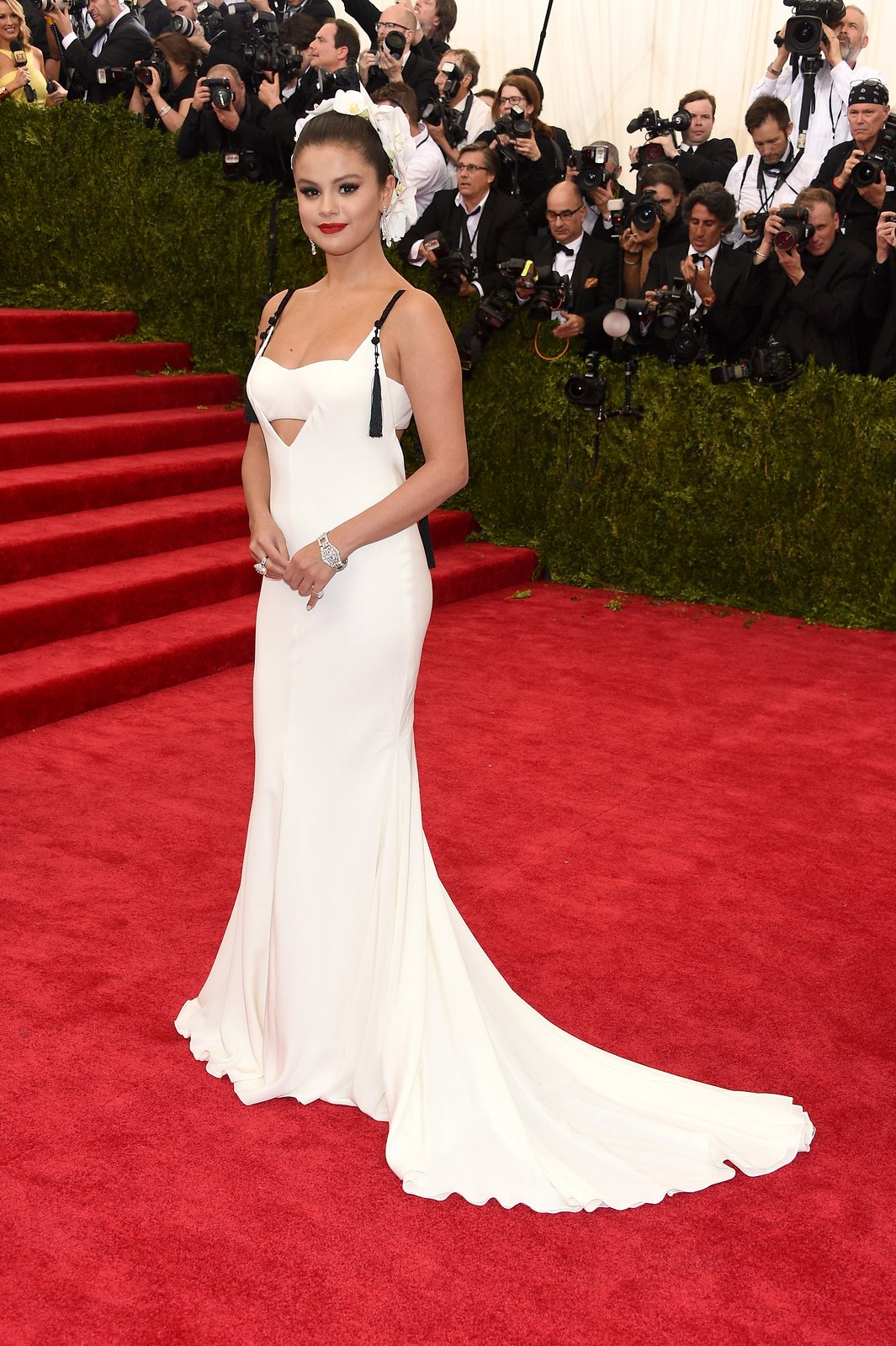 Selena Gomez in Vera Wang