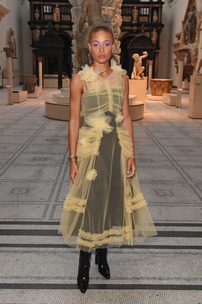 Adwoa Aboah at The Opening Night Of 'Tim Walker: Wonderful Things' Exhibition Inside Victoria and Albert Museum