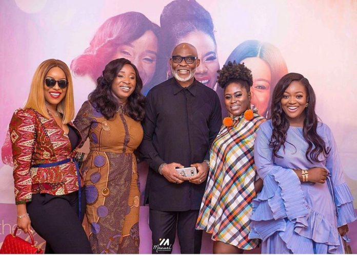 Cast of The Perfect Picture, Joselyn Dumas, Naa Ashorkor Mensah-Doku, Richard Mofe-Damijo (RMD), Lydia Forson and Jackie Appiah Cast of The Perfect Picture, Joselyn Dumas, Naa Ashorkor Mensah-Doku, Richard Mofe-Damijo (RMD), Lydia Forson and Jackie Appiah