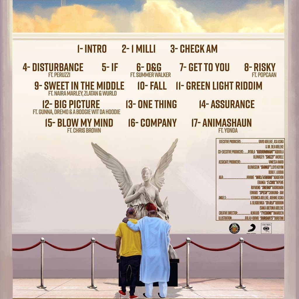Tracklist for A Good Time by Davido
