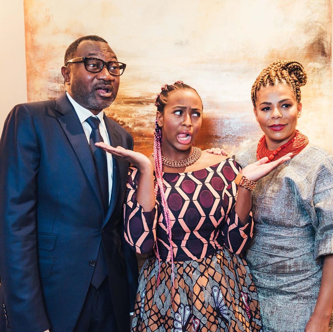 Billionaire Femi Otedola Had Dinner At Buckingham Palace With His Family