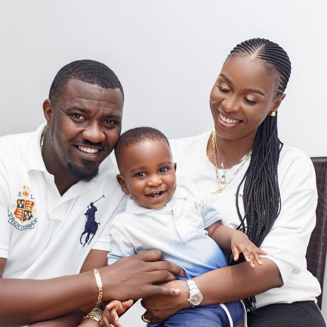 John Dumelo & Gifty Mawuenya Throw First Birthday Party For Their Son