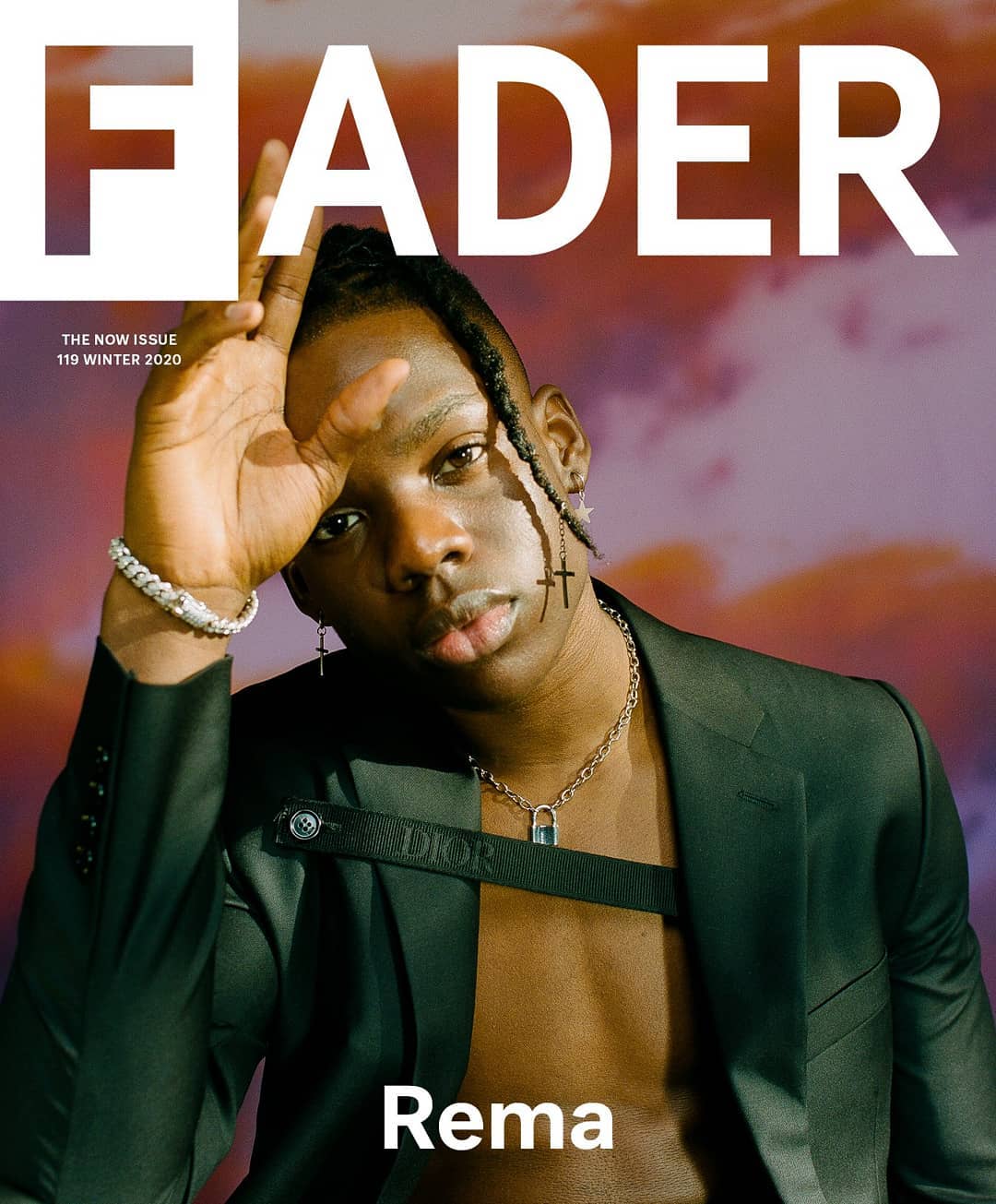 Rema Covers Fader's NOW Issue