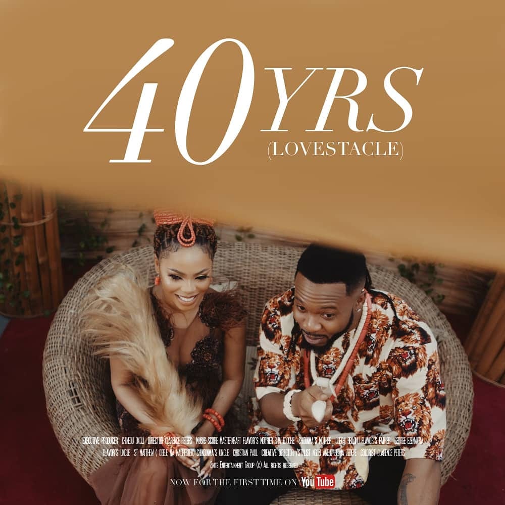 Flavour And Chidinma Add A Short Film '40 Years Lovestacle' To Their New Extended Play