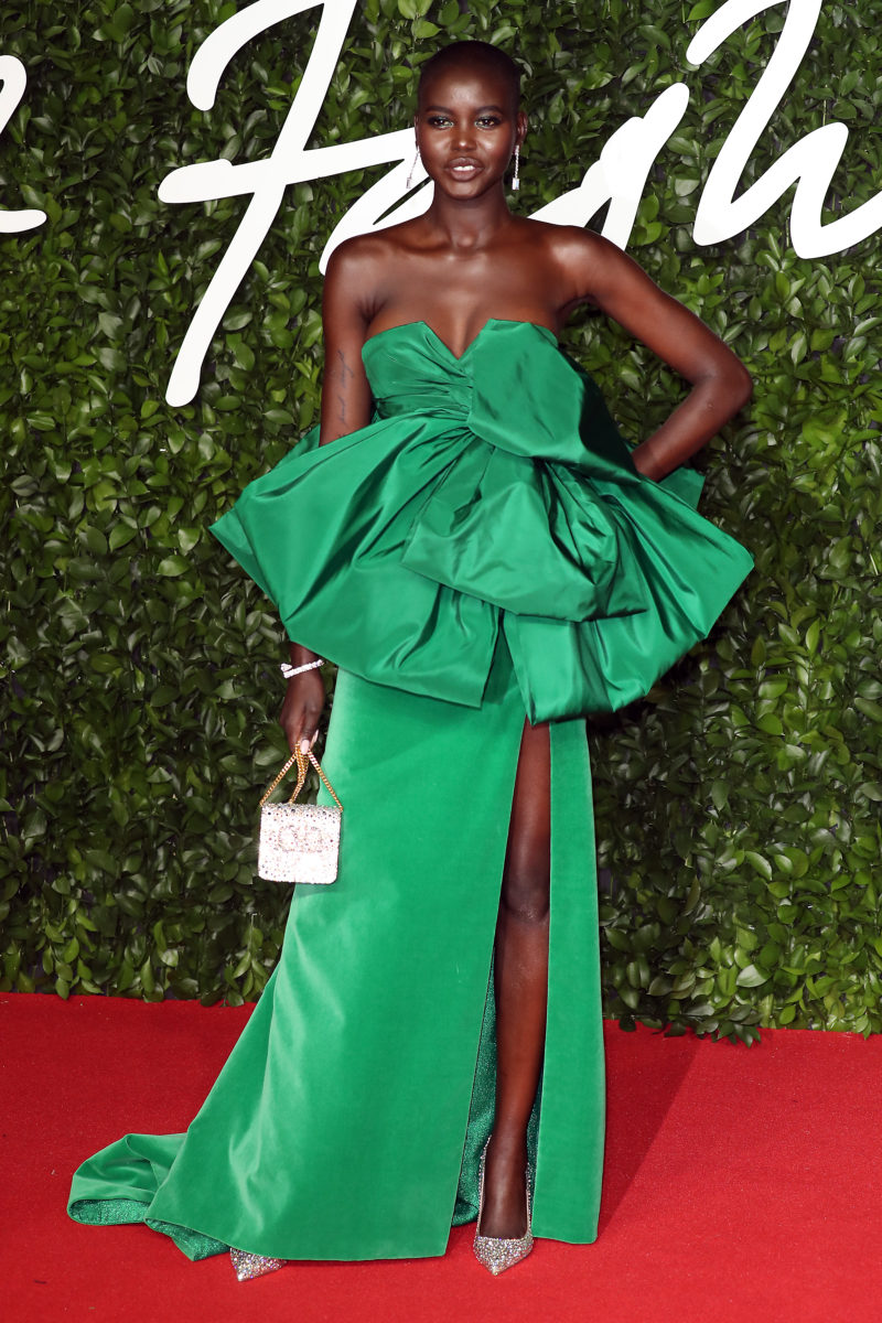 Adut Akech at Fashion Awards 2019 Held At Royal Albert Hall, See The Best Red Carpet Looks