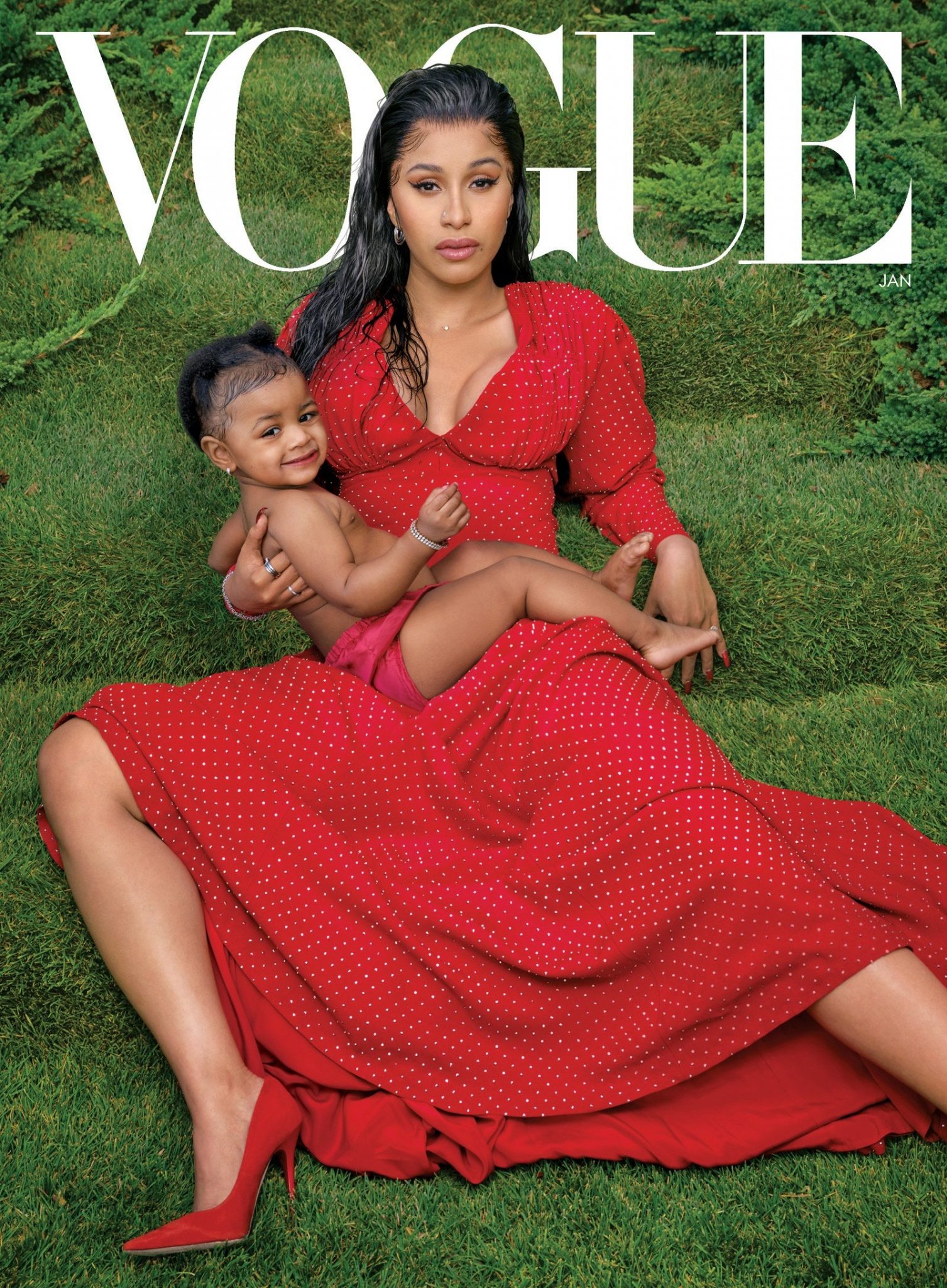 Cardi B Celebrates Motherhood On The Cover Of Vogue