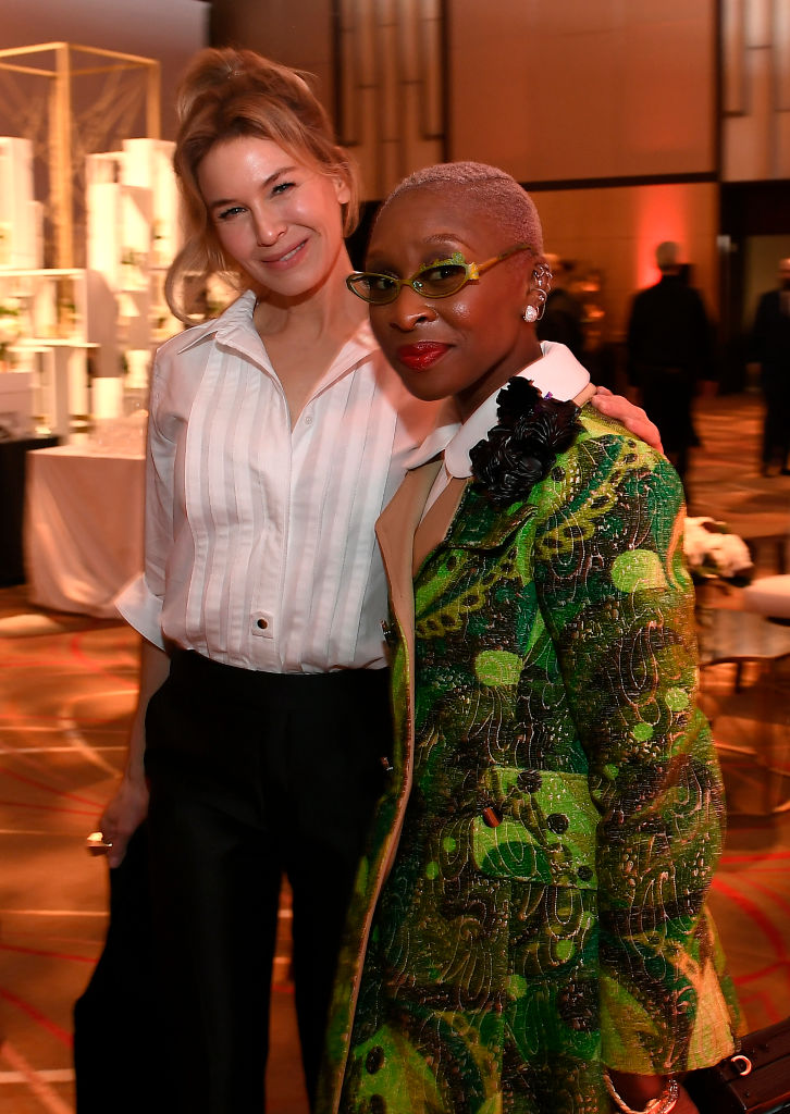 Charlize Theron & Cynthia Erivo Spotted At Oscars 2020 Nominees Luncheon