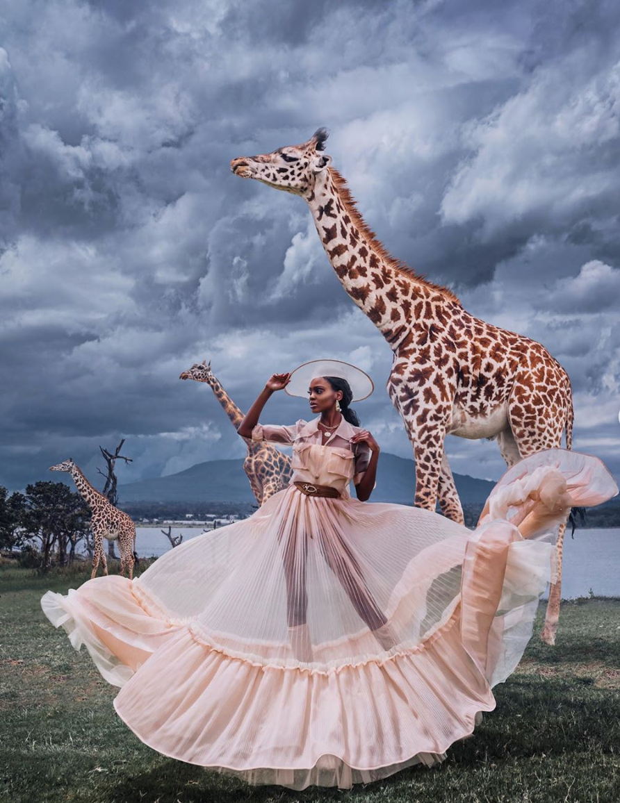 Miss Universe Kenya Stacy Michuki Highlights The Beauty Of Her Country's Safari In These Startling Images