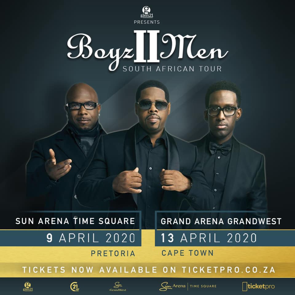 Boyz II Men To Tour South Africa In April