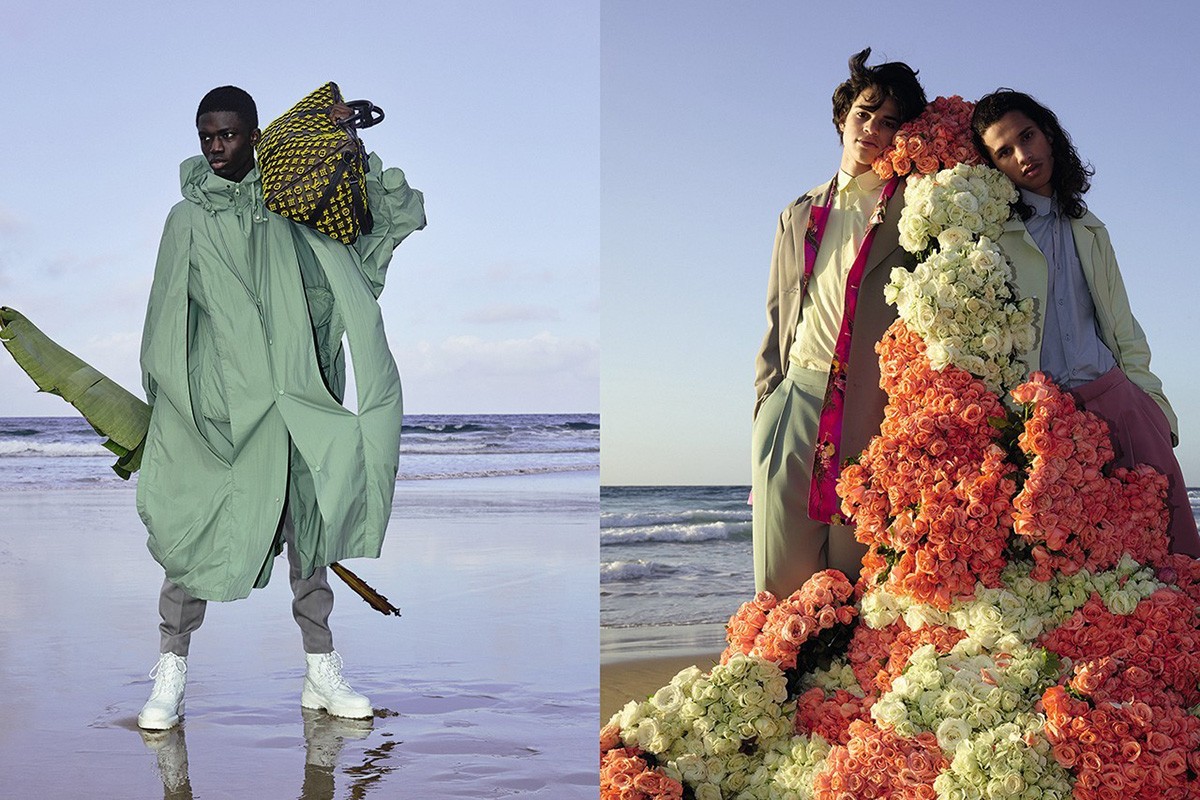 Virgil Abloh Holds Footprint Campaign Shoot For Louis Vuitton In Morocco With Local Models