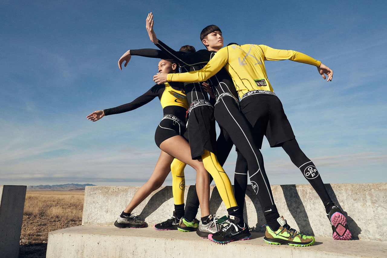 Nike & Off-White Release Graffiti-Print Training Collection